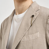 Giacca uomo monopetto pietra GL797MF 102512 SANTANIELLO 