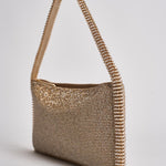 Borsa donna a spalla oro 0016060 RHINESTONE BENEDETTA BRUZZICHES 