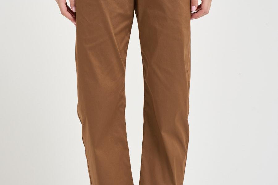 Pantalone donna Buddy marrone S6SK44 T89 SEMICOUTURE 