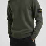 Maglia uomo girocollo verde 5100072 S00A3V0054 STONE ISLAND 