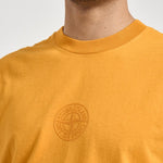T-shirt uomo con stampa ocra 2100001 S0E14V007E STONE ISLAND 