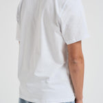 T-shirt uomo girocollo bianca 1000511 201 LES DEUX 