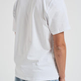 T-shirt uomo girocollo bianca 1000511 201 LES DEUX 