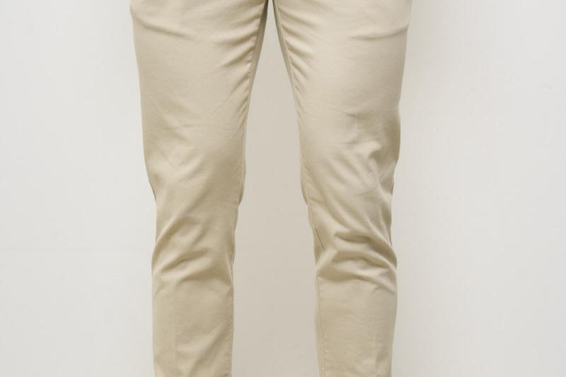 Pantalone uomo con pinces beige XRETRO OL06291217 BERWICH 