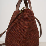 IBELIV Borsa donna Mirozy a mano in rafia MIROZY WOOD IBELIV 