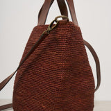 IBELIV Borsa donna Mirozy a mano in rafia MIROZY WOOD IBELIV 