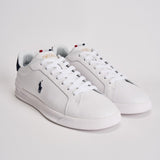 Sneakers uomo Heritage Court II bianca 809860883 003 RALPH LAUREN 