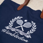 Tote donna in tela blu notte 405970397 001 RALPH LAUREN 
