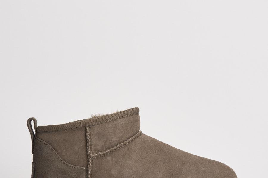 Stivale donna classic Ultra mini tortora 1116109 DDRG UGG 