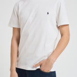 T-shirt uomo girocollo bianca 714844756 004 RALPH LAUREN 