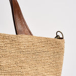Borsa donna Mirozy in rafia beige MIROZY TEA IBELIV 