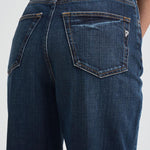 Jeans donna Bessie carrot fit in denim scuro DP784 DFE311800 DONDUP 