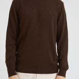 Maglia uomo girocollo marrone 710974148 011 RALPH LAUREN 