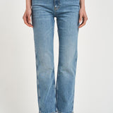 Jeans donna Jane in denim blu chiaro 11957 WHD39WASHED BLUE ANINE BING 