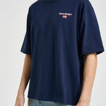 T-shirt uomo girocollo blu 710B14766 004 RALPH LAUREN 