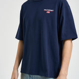T-shirt uomo girocollo blu 710B14766 004 RALPH LAUREN 