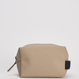 Borsa da toilette Wash Bag Small impermeabile beige 15580 133 RAINS 