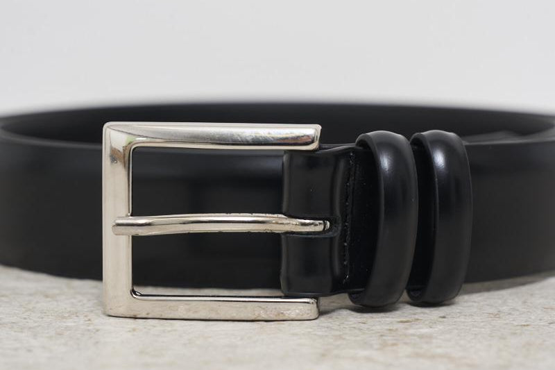 Cintura classica uomo in pelle U03201 NERO ORCIANI 