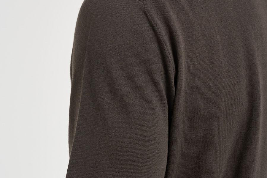 T-shirt uomo girocollo marrone 302821 21 KANGRA 