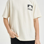 T-shirt uomo girocollo bianca TT07012 3166WHITE RHUDE 