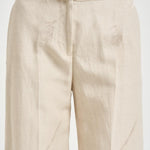 Pantalone donna sartoriale avana 171951 D9487400 INCOTEX 