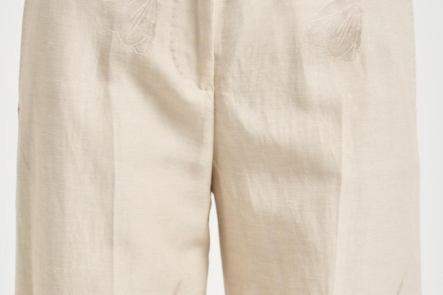 Pantalone donna sartoriale avana 171951 D9487400 INCOTEX 