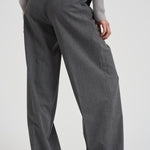 Pantaloni a gamba larga donna C3104 W0206MEDIUMGREY THE LATEST 