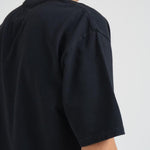 T-shirt uomo girocollo grigia con stampa TT13012 VINTAGEBLACK0027 RHUDE 