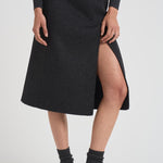 Gonna donna midi Leak grigio antracite D621523 LEAK020ANTRACITE P.a.r.o.s.h. 