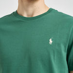 T-shirt uomo girocollo verde 710671438 422 RALPH LAUREN 