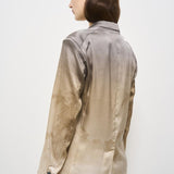 Giacca donna doppiopetto in seta Adastrgum beige 12226 514923 PIERRE-LOUIS MASCIA 