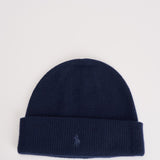 Berretto uomo blu in cashmere 710920660 001 RALPH LAUREN 