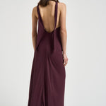 Abito donna lungo bordeaux 14884 2543 FORTE FORTE 