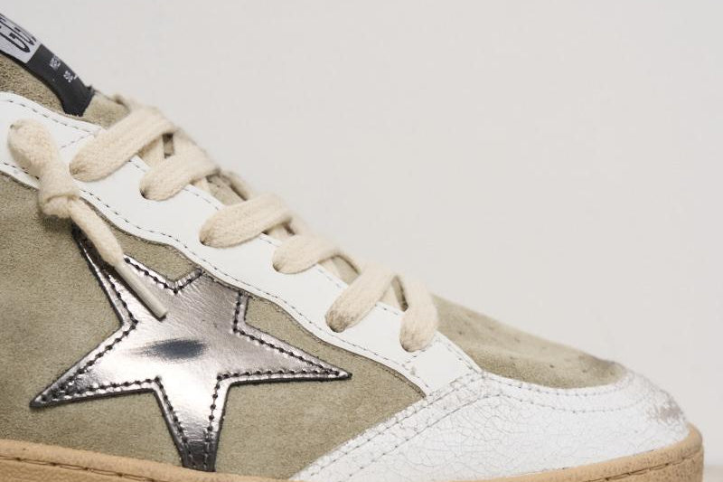 Sneakers uomo Ball Star grigia GMF00117 F00679660570 GOLDEN GOOSE 