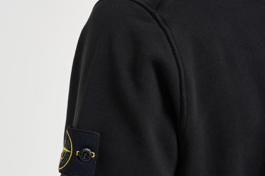 Felpa uomo con cappuccio nera 6100062 S0051V0029 STONE ISLAND 