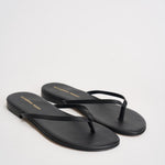 Sandalo donna infradito nero 10165 MORO ACCADEMIE TESSILI 