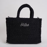 Borsa donna Colette Tweed nera COLETTETWD 00 MC2 SAINT BARTH 