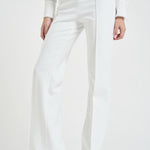 Pantalone donna gamba dritta bianco PA171 360 ELISABETTA FRANCHI 
