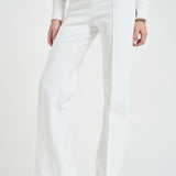 Pantalone donna gamba dritta bianco PA171 360 ELISABETTA FRANCHI 