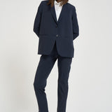 Giacca donna monopetto blu 26551 60BLUEBLACK RRD 
