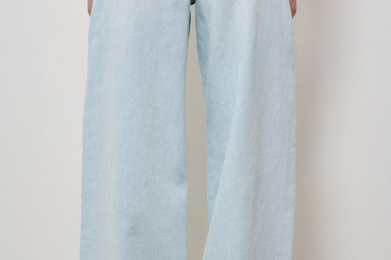 Jeans donna Manon regular in denim chiaro 10584 WHD45 ANINE BING 