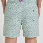 Costume uomo stampa geometrica verde acqua JOYFULLT 55 MC2 SAINT BARTH 