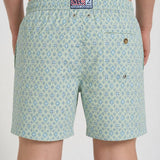 Costume uomo stampa geometrica verde acqua JOYFULLT 55 MC2 SAINT BARTH 