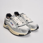 Sneakers uomo Hyperway Low grigia e bianca HYLM MV03 AUTRY 