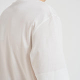 T-shirt con stampa logo effetto vintage bianca EM003466 AF10761U0003 EMPORIO ARMANI 