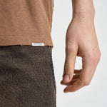 T-shirt uomo con stampa marrone 100592 16DUSTYBROWN REPRESENT 