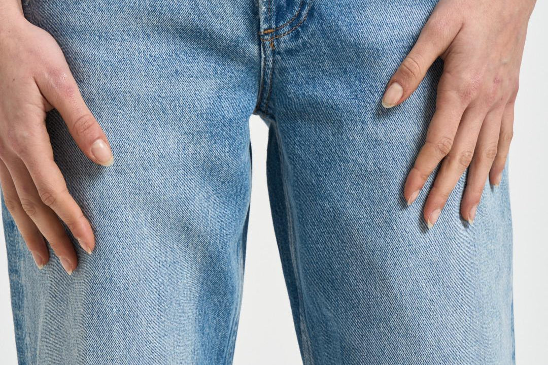 Jeans donna low rise in denim chiaro A260 1371VAULT AGOLDE 