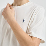 T-shirt uomo girocollo bianca 710B23304 003 RALPH LAUREN 