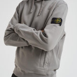Felpa uomo con cappuccio grigia 6100029 S0A20V006B STONE ISLAND 