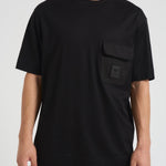 T-shirt uomo con tasca nera EM002978 AF10761UC001 EMPORIO ARMANI 